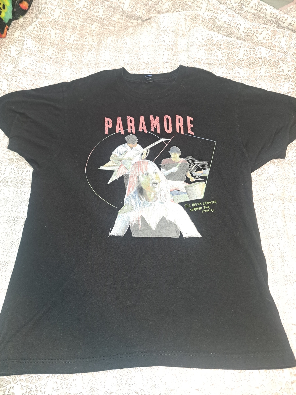 Paramore Concert Band Tee